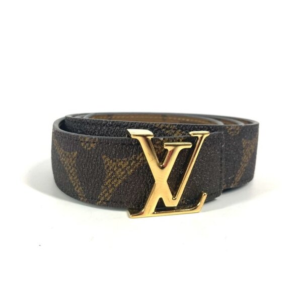 LOUIS VUITTON M0149 Monogram-Reverse Ceinture-LV Iconic belt Canvas Beige/Brown main image 15